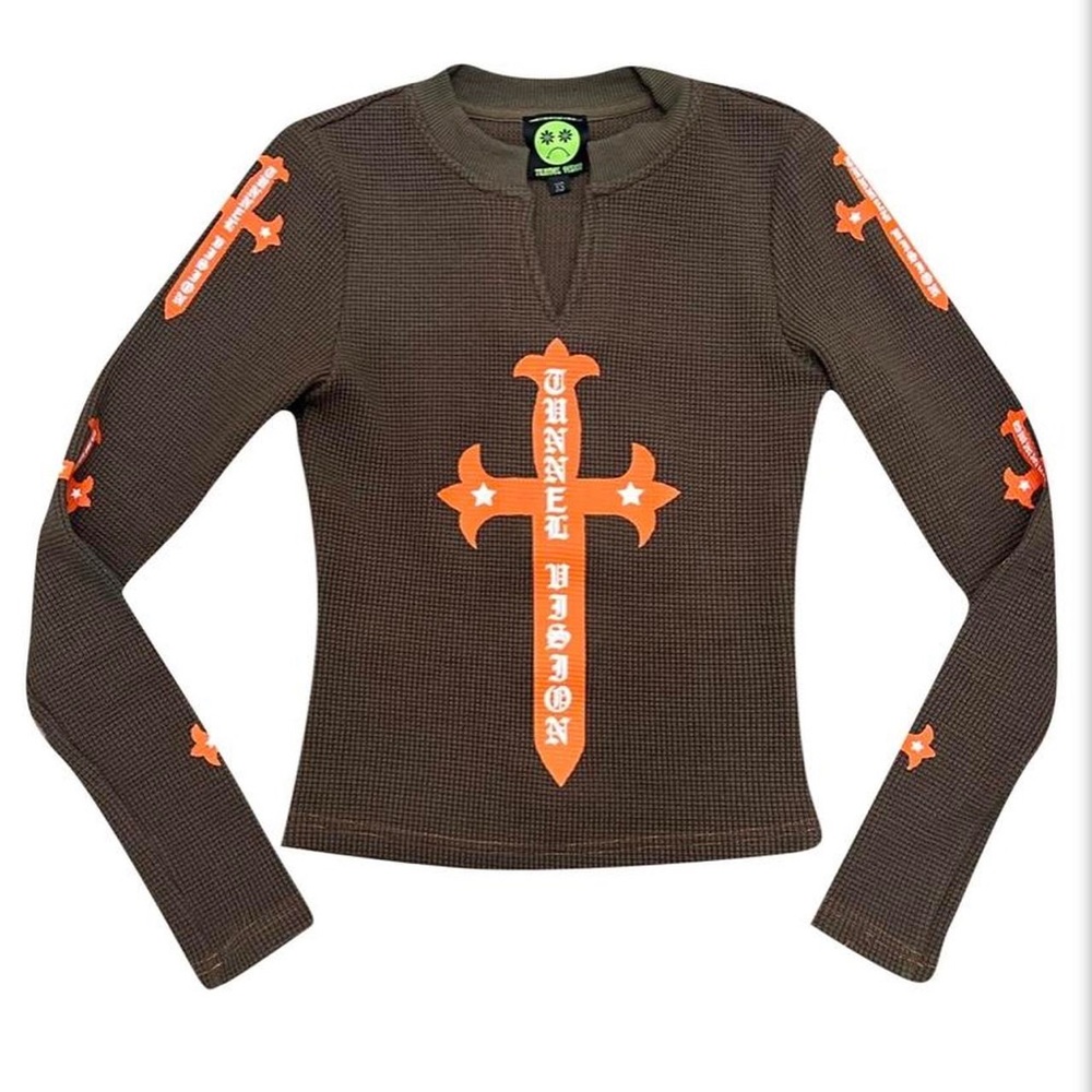 TUNNEL VISION COMFY BROWN THERMAL XS RETAILS FOR $65